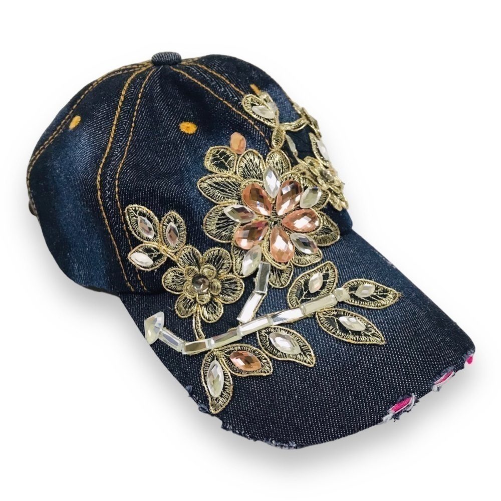 Women Denim Hat - Picture 2 of 10